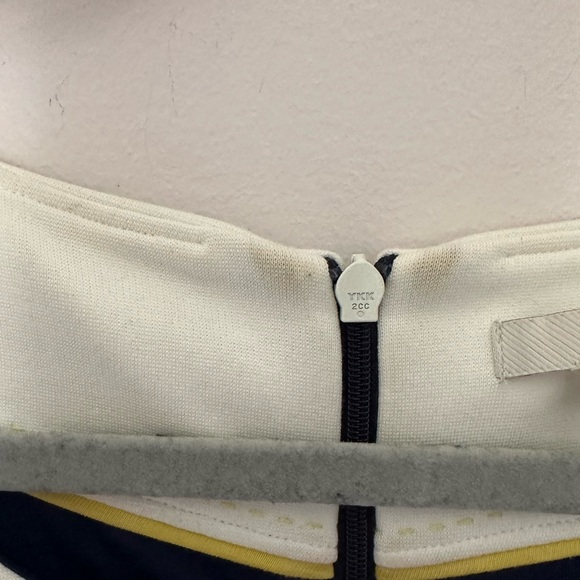 Boden Pall Mall geometric navy white dress Mad Men vines size 12 - Picture 8 of 8